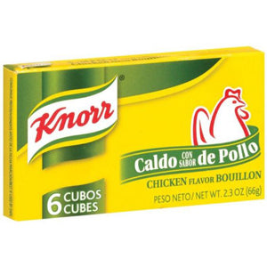 Knorr Chicken Cubes (Pack of 6) 2 oz