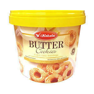 Kokola Butter Cookies (Tub) 14.1 oz