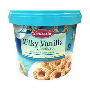 Kokola Vanilla Cookies (Tub) 14.1 oz