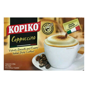 Kopiko Cappuccino Coffee Mix (10 sachets x 8.8 oz)