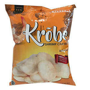 Krobe Shrimp Crackers Original 2.5 oz