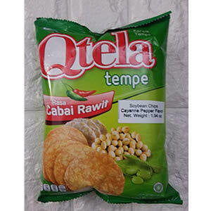 # Qtela Soybean Crisp Cabe Rawit 1.97 oz