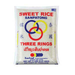 Sanpatong Sweet Rice 5 lbs (Glutinous/Sticky Rice)