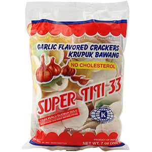 # Super Titi Garlic Crackers (Raw) 7 oz