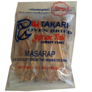 Takari Dried Jeprox Fish 5.3 oz