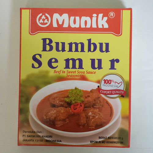 # Munik Semur (Beef in Sweet Soy Sauce)