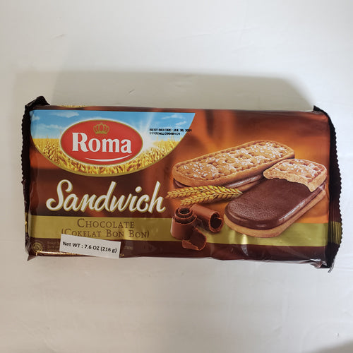 Mayora Roma Sandwich Chocolate 216 g