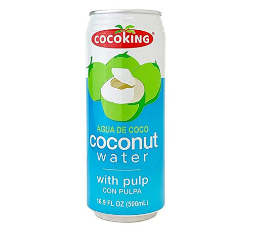 Coco King Coconut Water With Pulp 16.9 Oz (500 ml)