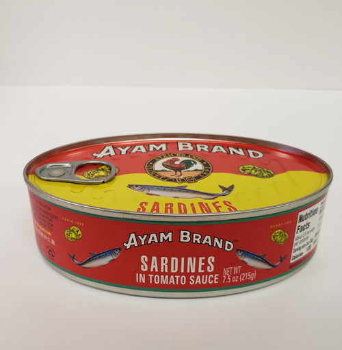 Ayam Brand Sardine in Tomato Oval 7.5 oz