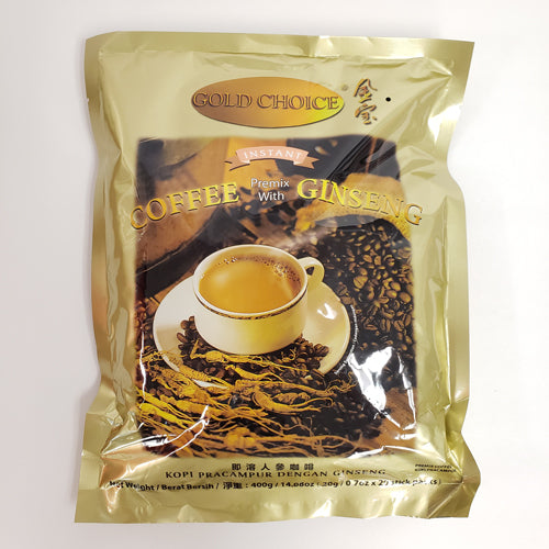 Gold Choice Ginseng Deluxe Coffee 1.12 oz