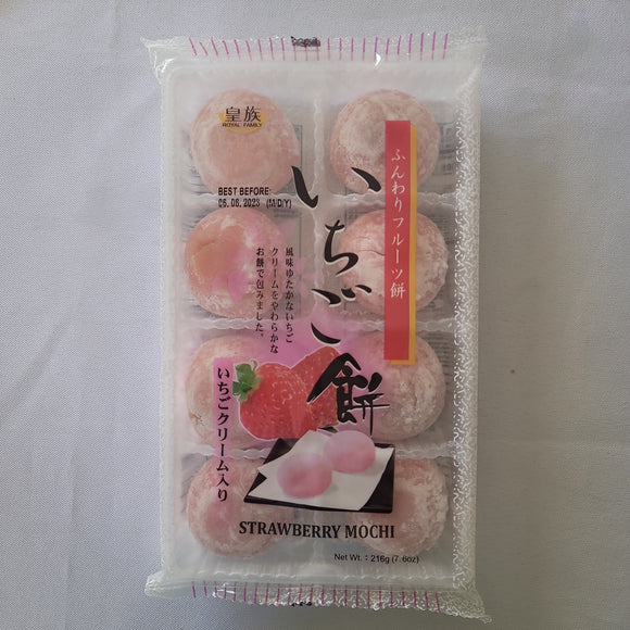 Royal Family Strawberry Mochi 216 g (7.6 Oz)