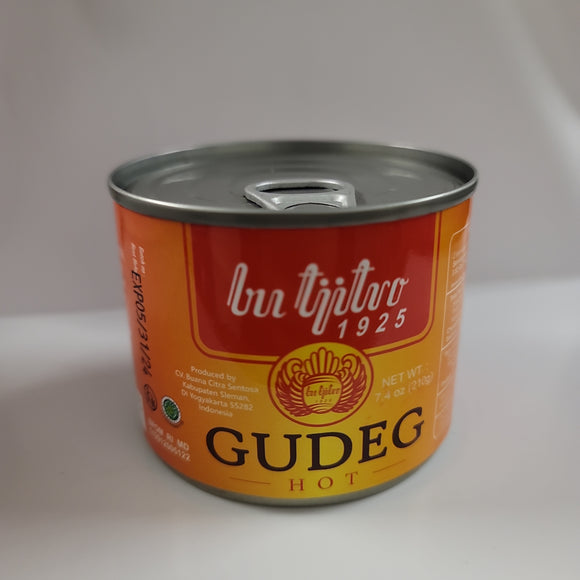 Bu Tjitro Gudeg Hot (Spicy) 210 g (7.4 Oz)