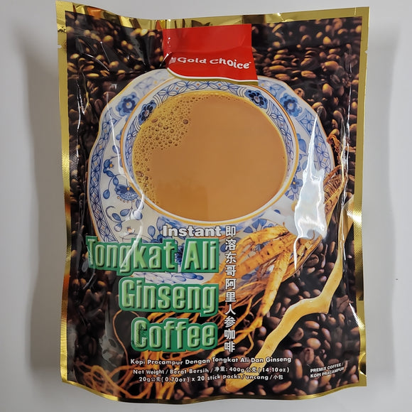 Gold Choice Tongkat Ali Ginseng Coffee  20 x 20 g (0.70 oz)
