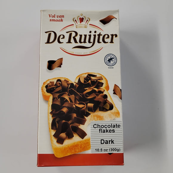 De Ruijter Dark Chocolate Flake 10.5 Oz (300 g)