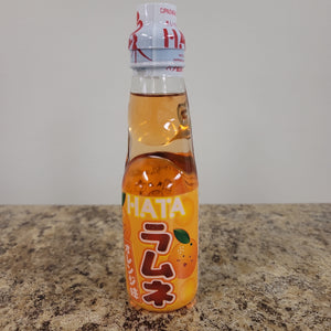 Hata Ramune Soda Orange Flavor 200 ml