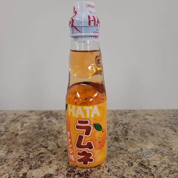 Hata Ramune Soda Orange Flavor 200 ml