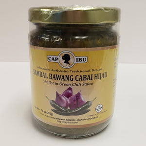 Cap Ibu Sambal Bawang Cabai Hijau 8.8 oz