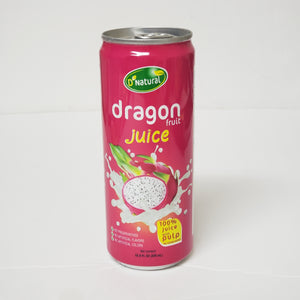 D'Natural White Dragon Fruit 100% Juice with Pulp 10.8 oz