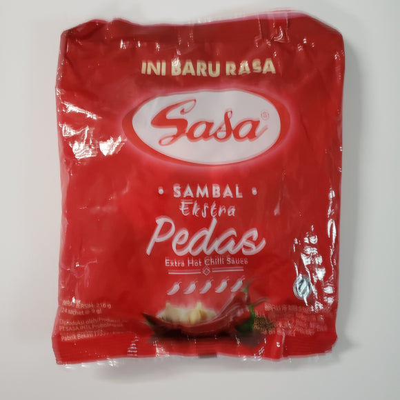 Sasa Sambal Extra Pedas (24 Sachets x 9 g)