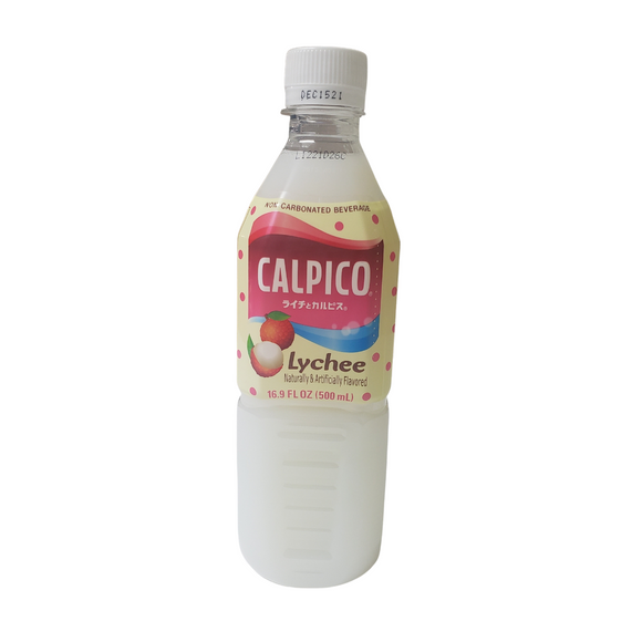 Calpico Japanese Drink Lychee Flavor 16.9 Oz