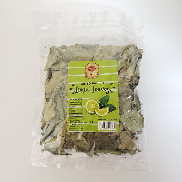 Deliamor Dried Kaffir Lime Leaf (Daun Jeruk) 50 g