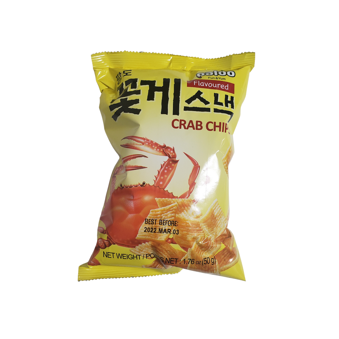 Paldo Crab Chips 1.78 Oz Aneka Market