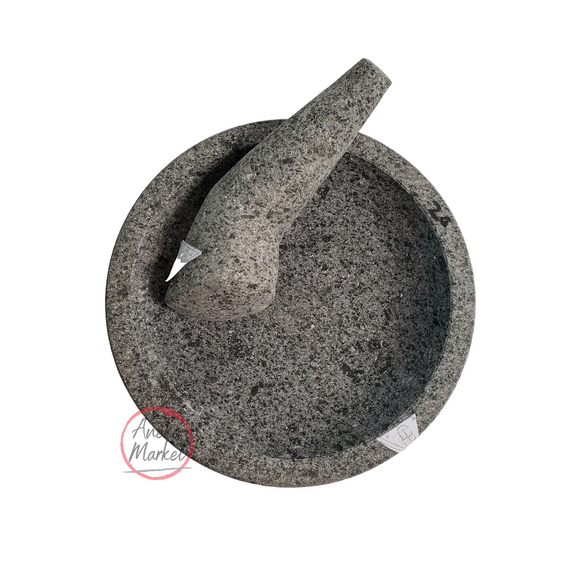 Generic Mortar & Pestle / Ulekan - Medium (8 inch)