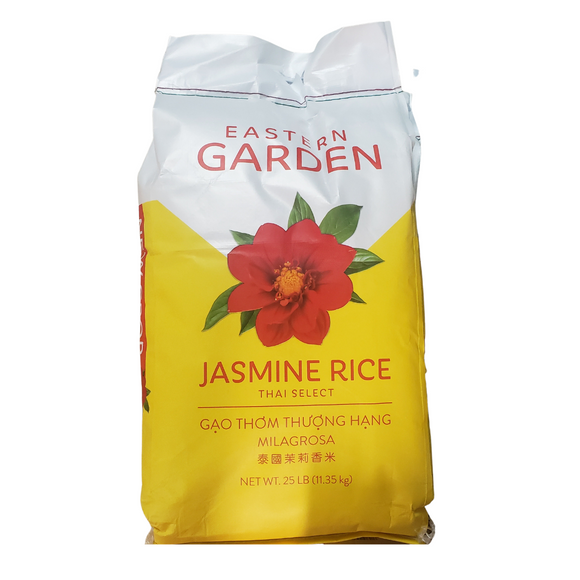Eastern Garden Thai Select Jasmine Rice 25 lbs
