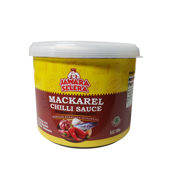 Jawara Selera Mackarel Chili Sauce (Sambal Cakalang) 135 g