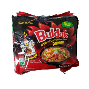 Samyang Buldak Spicy Chicken Flavor Stew Ramen Noodle (5 x 145 g)