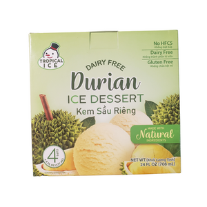 Tropical Ice Durian Ice Dessert Cup (4x 6 fl.oz)