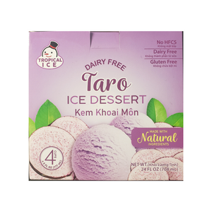 Tropical Ice Taro Ice Dessert Cup (4x 6 fl.oz)