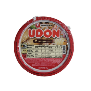 Nongshim Udon Premium Noodle Soup Bowl 9.73 Oz