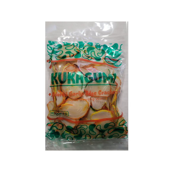 Kukagumi Colored Edge Garlic Crackers 8.81 Oz
