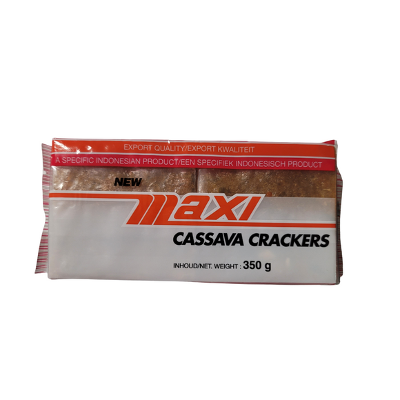 Maxi Cassava Crackers (Raw) 12.34 oz