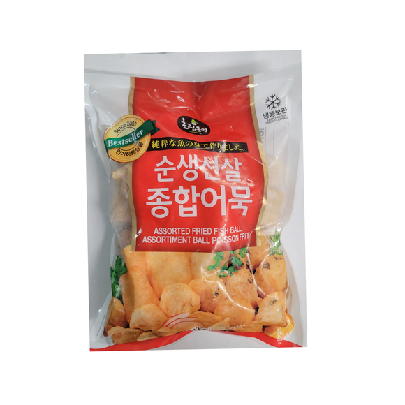 Choripdong  Assorted Fish Tofu (bag) 1.1 lbs