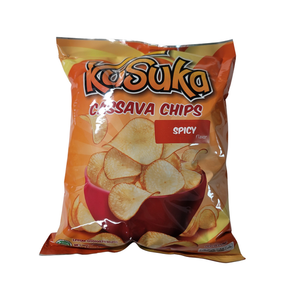 Kusuka Cassava Chips Spicy 7 oz