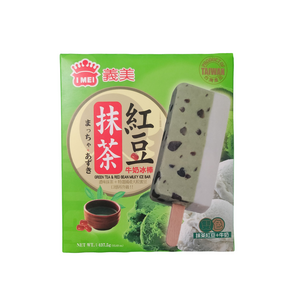 I Mei Ice Green Tea & Red Bean Milky (5 pcs)