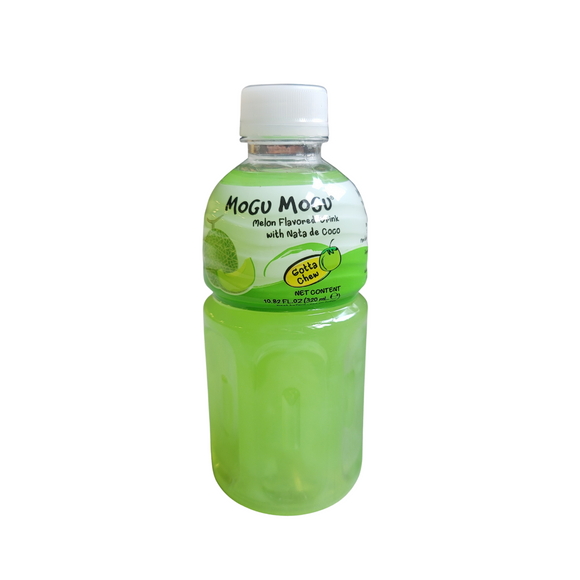 Mogu Mogu  Melon Flavored with Nata De Coco 10.8 Oz