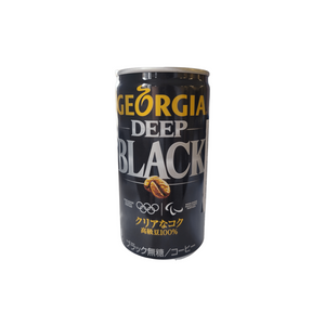 Georgia Deep Black Coffee 6.52 Oz