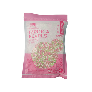 Asian Best Tapioca Pearl Mix Colors Small 16 oz (454 g)