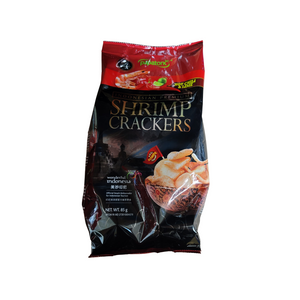 Papatonk Indonesian Premium  Shrimp Crackers 85 g Hot Chili & Lime ( Ready to Eat)