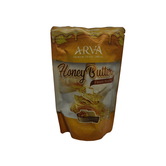 Arva Snack - Soybean Chips Honey Butter 100 g