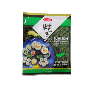 Sukina Roasted Seaweed  Sushi Nori 10 sheets 25 g