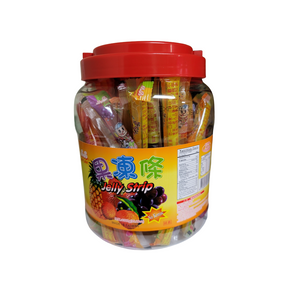 Jin Jin Assorted Flavors Jelly Strip 1 kg