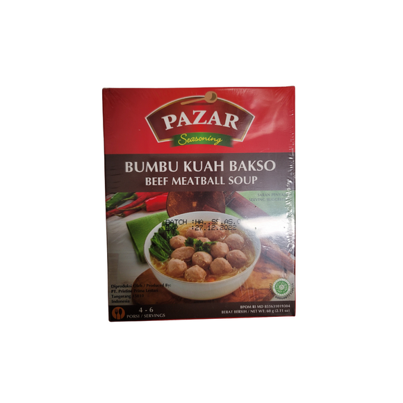 Pazar Bumbu Kuah Bakso 60 g