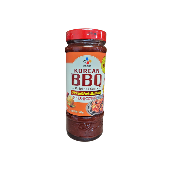 CJ Korean BBQ Sauce for Chicken and Pork Hot & Spicy