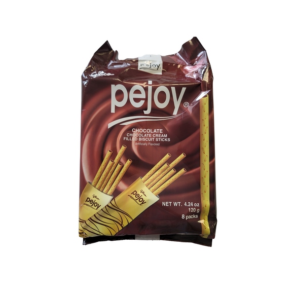 # Glico Pejoy Chocolate Cream Filled Biscuit Sticks 4.24 Oz (120 g) 8 packs