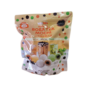 Tropical Field Assorted Boba Tea Mochi 60 Counts - 900 gram