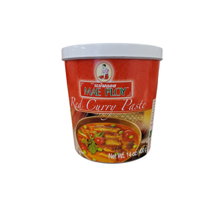 Mae Ploy Red Curry Paste (S) 14 Oz